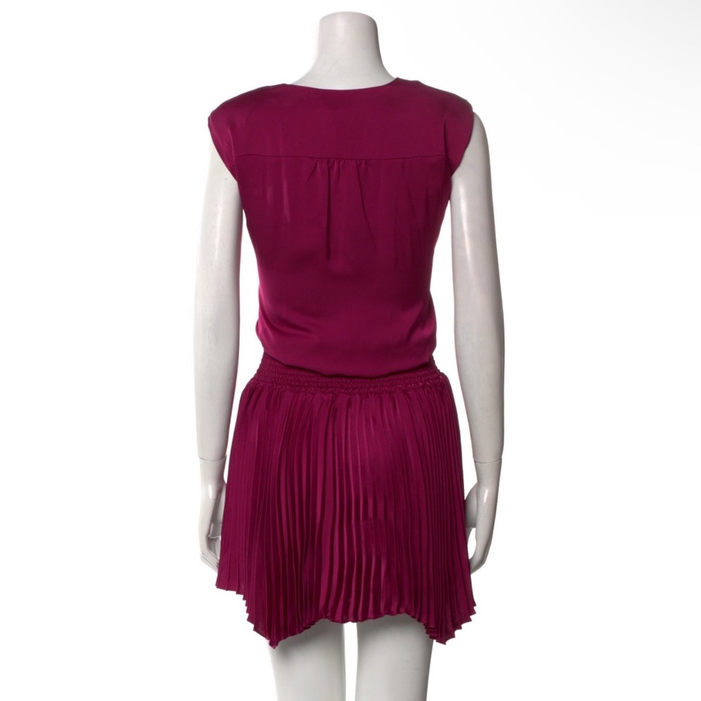 RAMY BROOK Rori Smocked Mini Dress In Plumberry - Picture 4 of 9